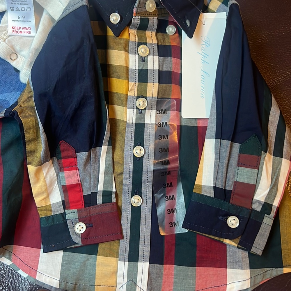Brand New 3month polo shirt